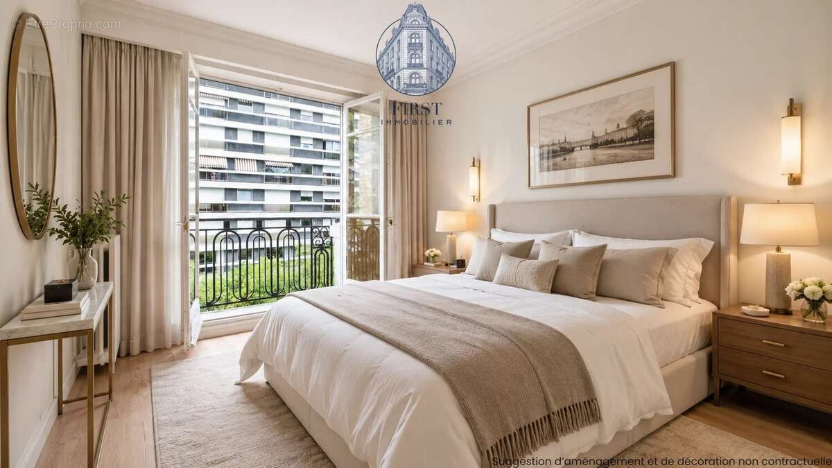 Exclusivité – paris 16e – place mexico – appartement familial traversant avec balcon - photo 5