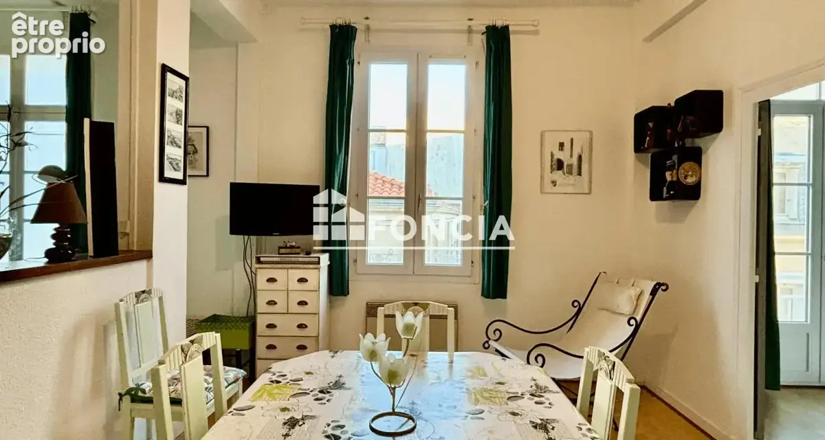 Les sables d'olonne - centre plage - vue latérale mer - appartement t3 avec 2 balcons - photo 4