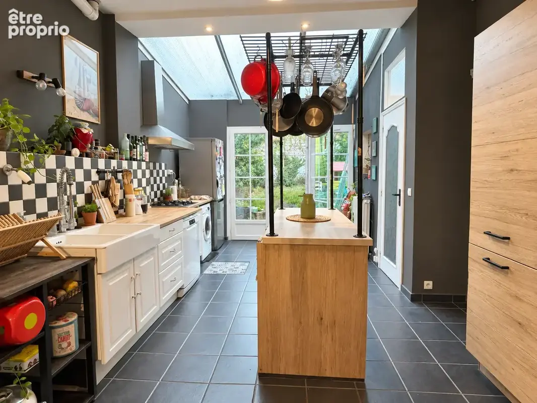Nouveau roubaix - maison familiale 3 chambres cave et jardin - photo 2