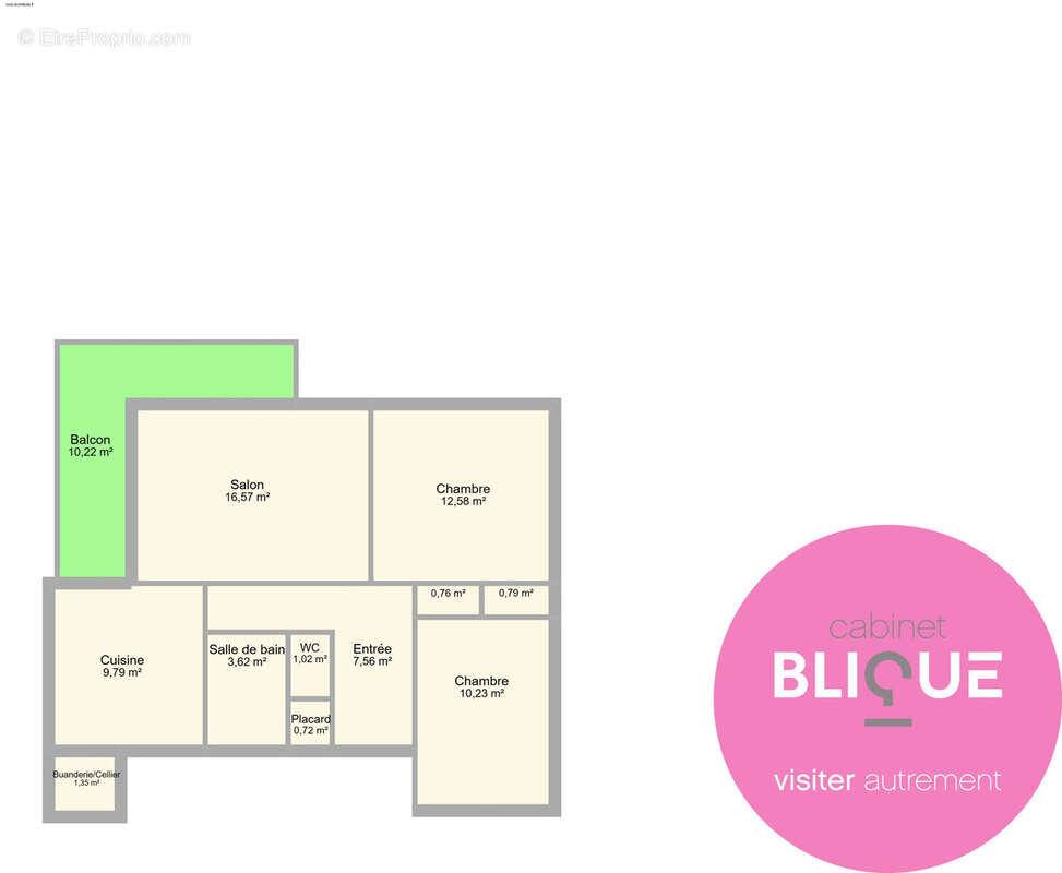 Appartement à VANDOEUVRE-LES-NANCY