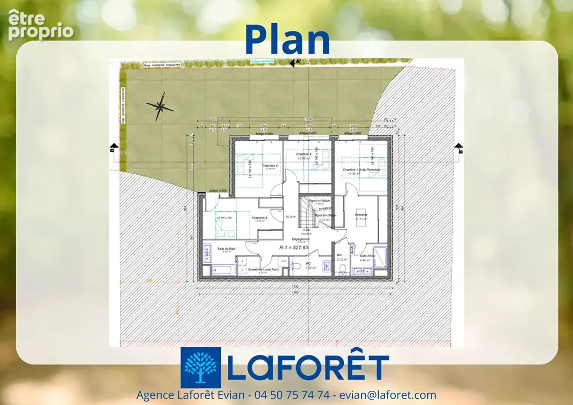 Terrain Neuvecelle 422m² au calme avec vue lac Léman - photo 8