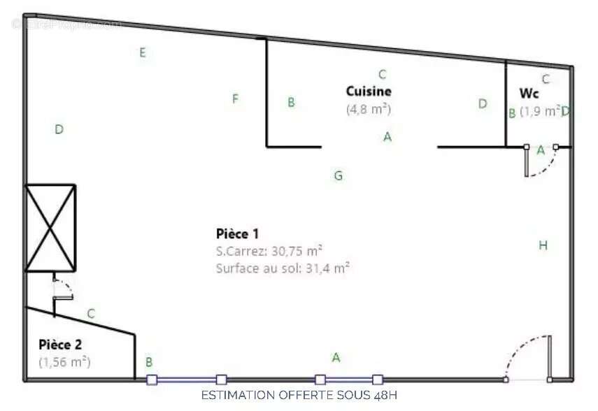 Appartement à LYON-5E