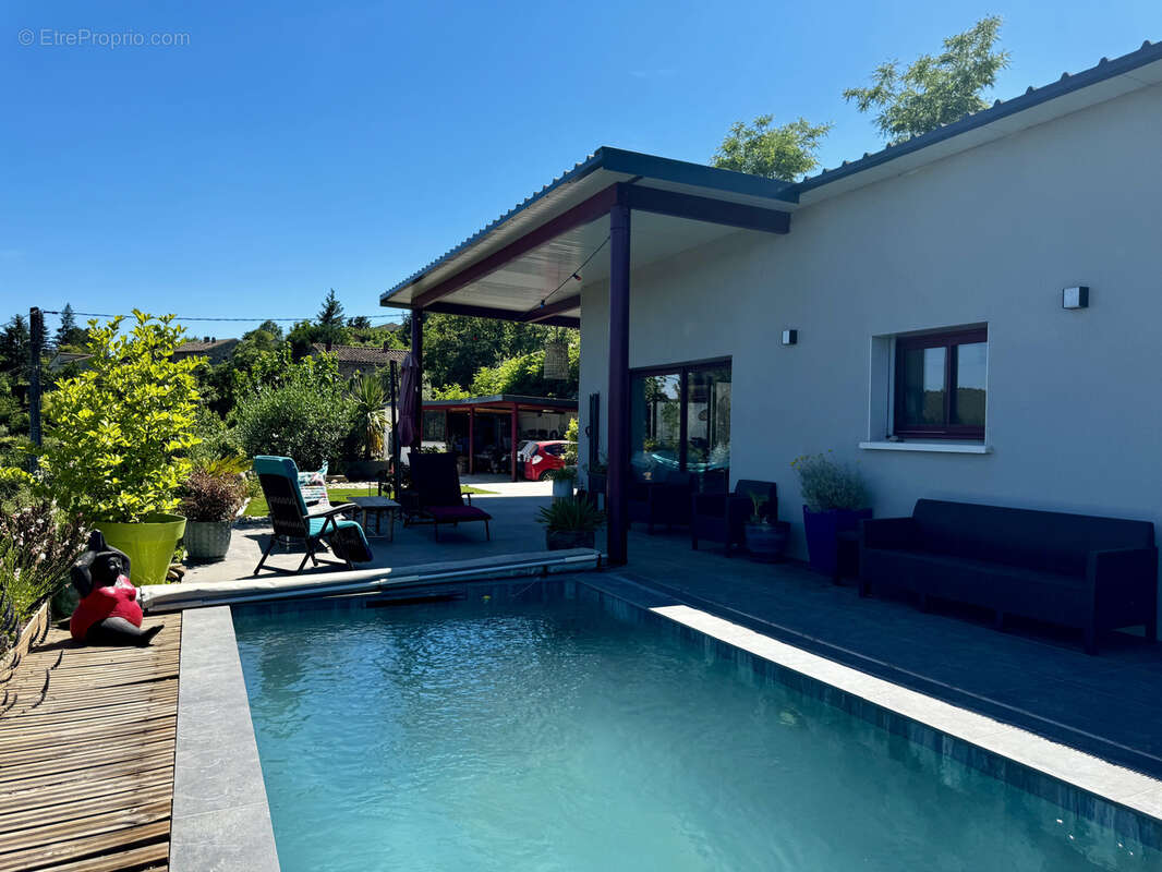 Atypique Plain-pied Contemporain avec Terrasses, Piscine et Vue… - photo 2