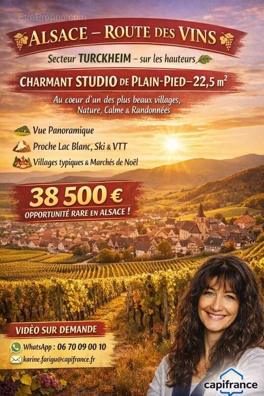 Appartement à TURCKHEIM
