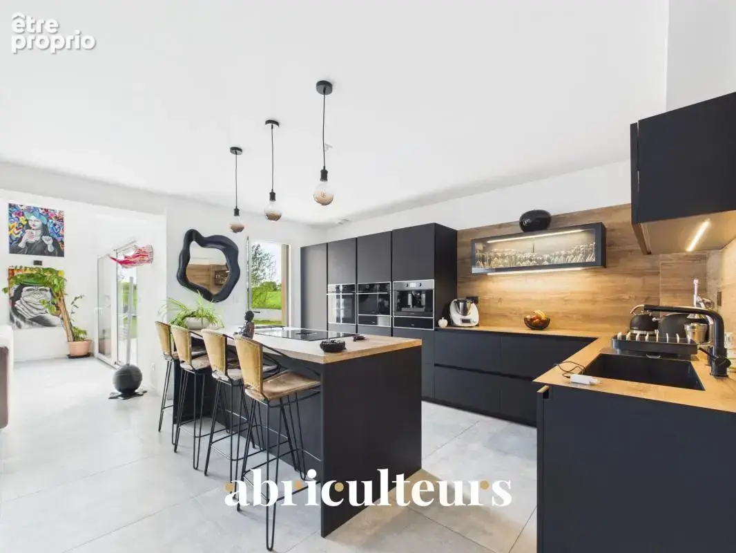 Maison d’architecte de plain-pied récente avec vue panoramique sur la nature environnante en vente à Vaugrigneuse (91640) - photo 6