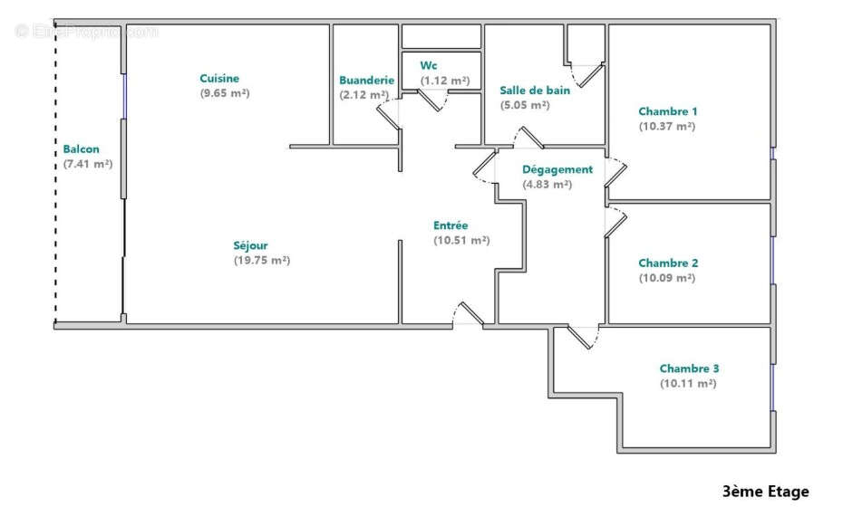 Appartement à LYON-5E