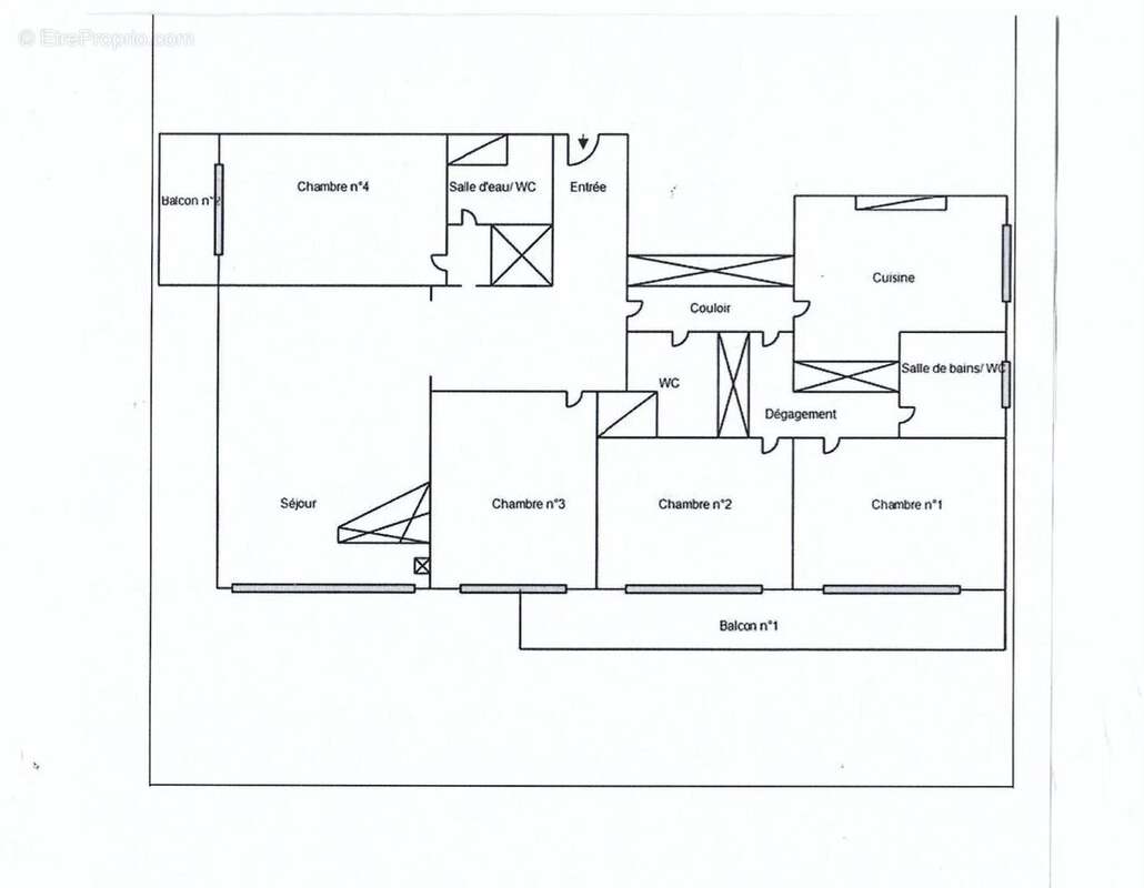 Appartement à PARIS-16E