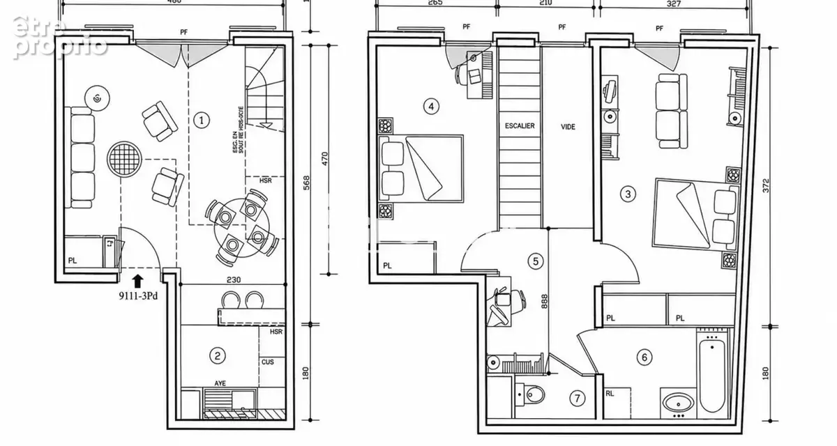 Romainville mairie – duplex esprit maison – derniers étages – 2 chambres – 2 terrasses – entièrement rénové – parking – métro à  - photo 10