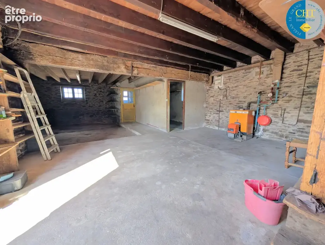 Ancien corps de ferme en pierres renove avec studio et dépendances à concoret (56430) avec cht immobilier - photo 22