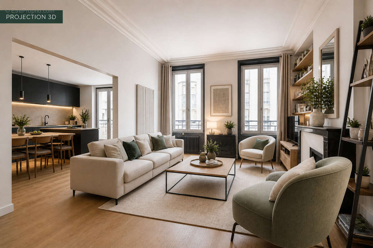 Appartement à PARIS-14E