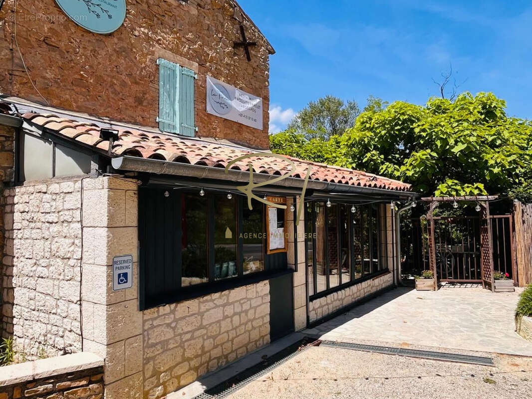 A vendre restaurant avec murs / fonds de commerce et logement sud ardeche nord gard - photo 12