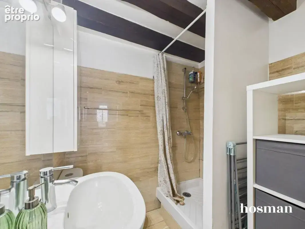 Coup de coeur ! Studio rénové de 19 m² Carrez - Rue de Saintonge, Paris 3ème - Idéal investissement ou premier achat - photo 8