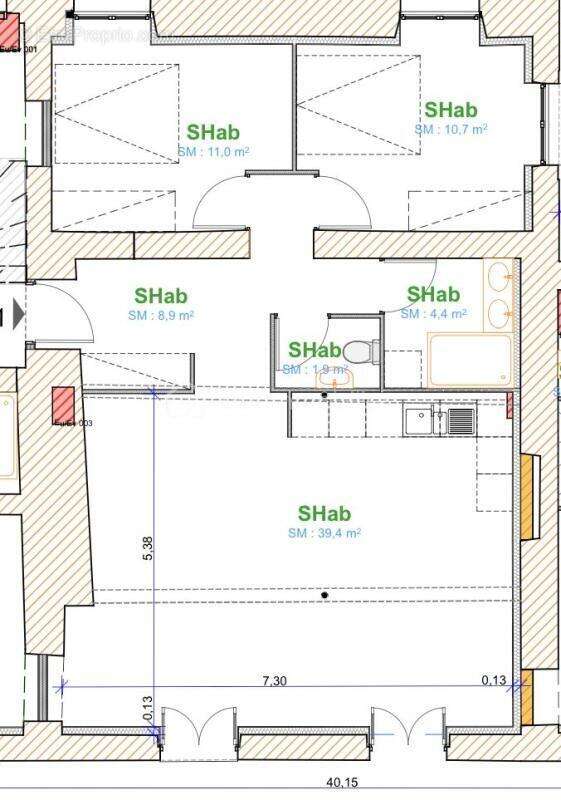 Appartement à AUSSONNE