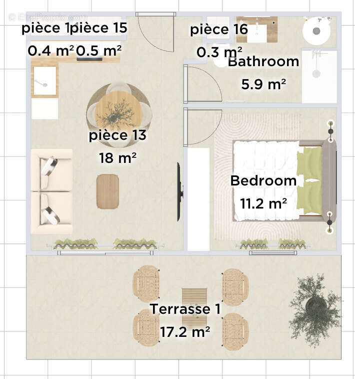 Appartement à PORTO-VECCHIO