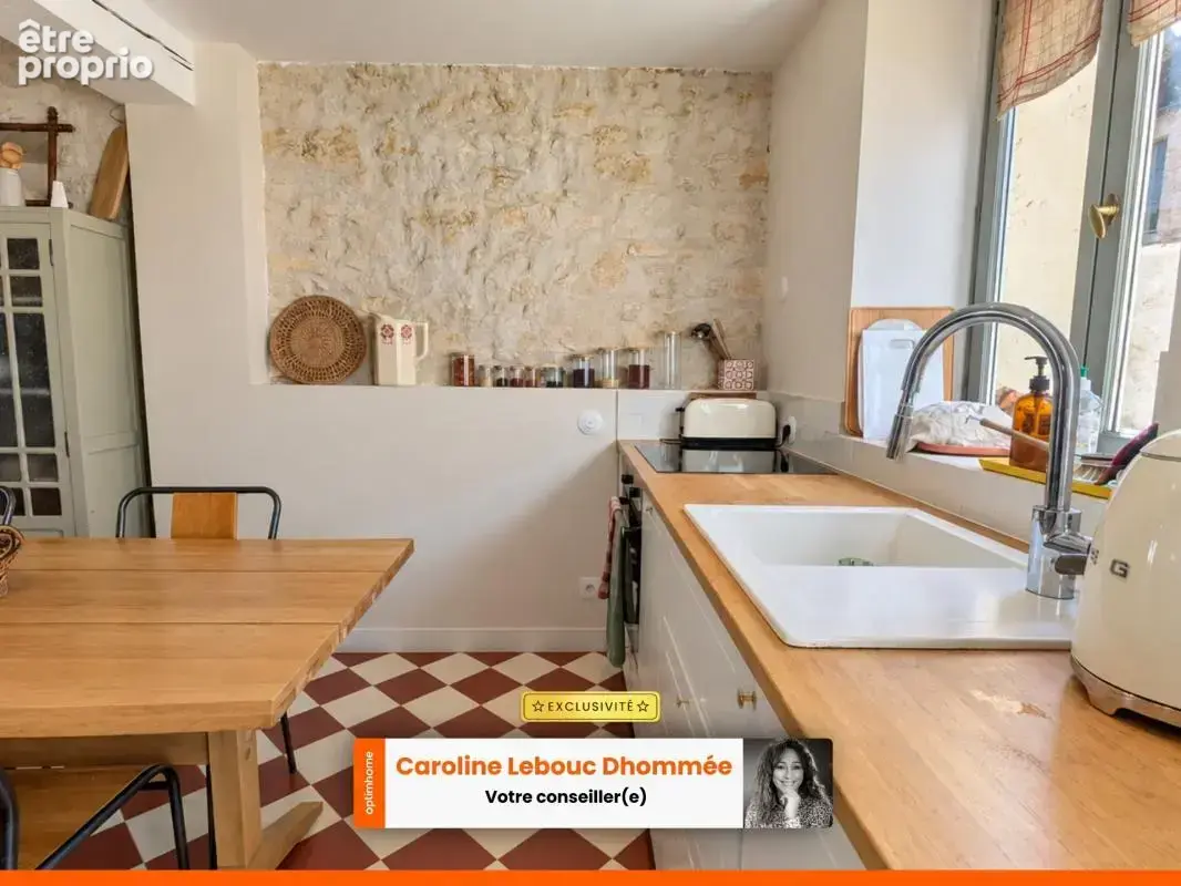 Maison ancienne en pierre et sa dépendance d'amis (105 m² au sol) autour d'une cour paysagée en ville - photo 6