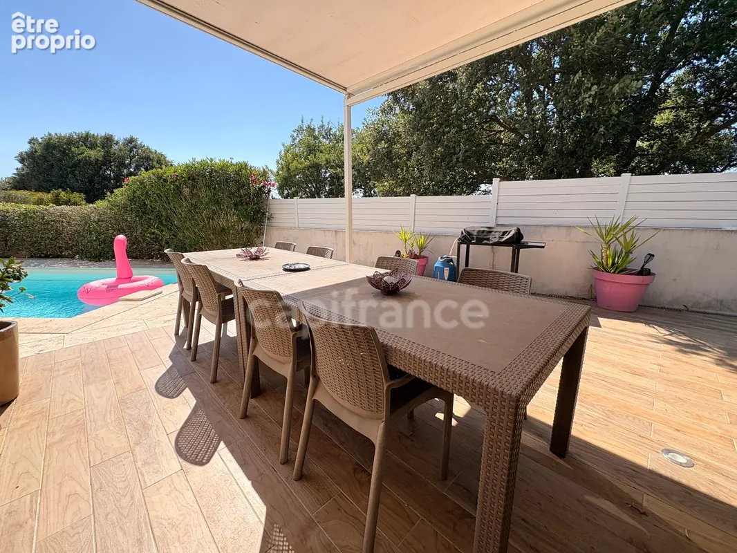 Maison individuelle à vendre 3 chambres, piscine, terrasse, garage, vue exceptionnelle, SAINTE CROIX DE QUINTILLARGUES (34) - photo 5