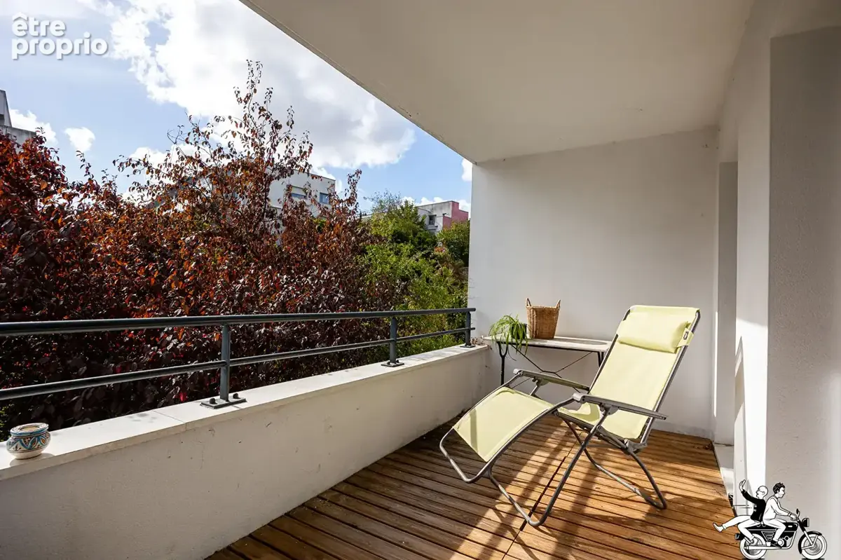 Exclusivité : nantes bas chantenay - t3 terrasse sud-ouest & box - dpe c - photo 10