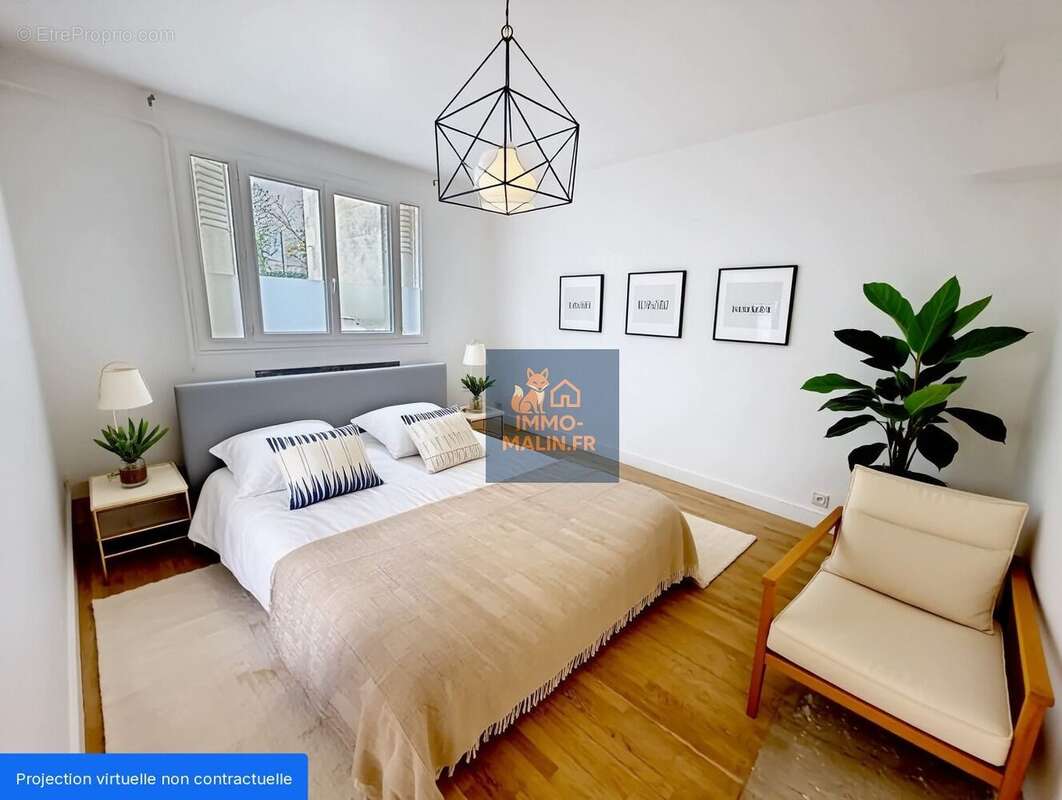 Chambre 1 - Appartement à SAINT-MANDE