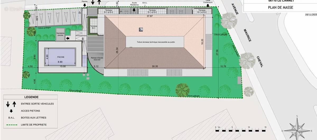 Appartement à LE CANNET