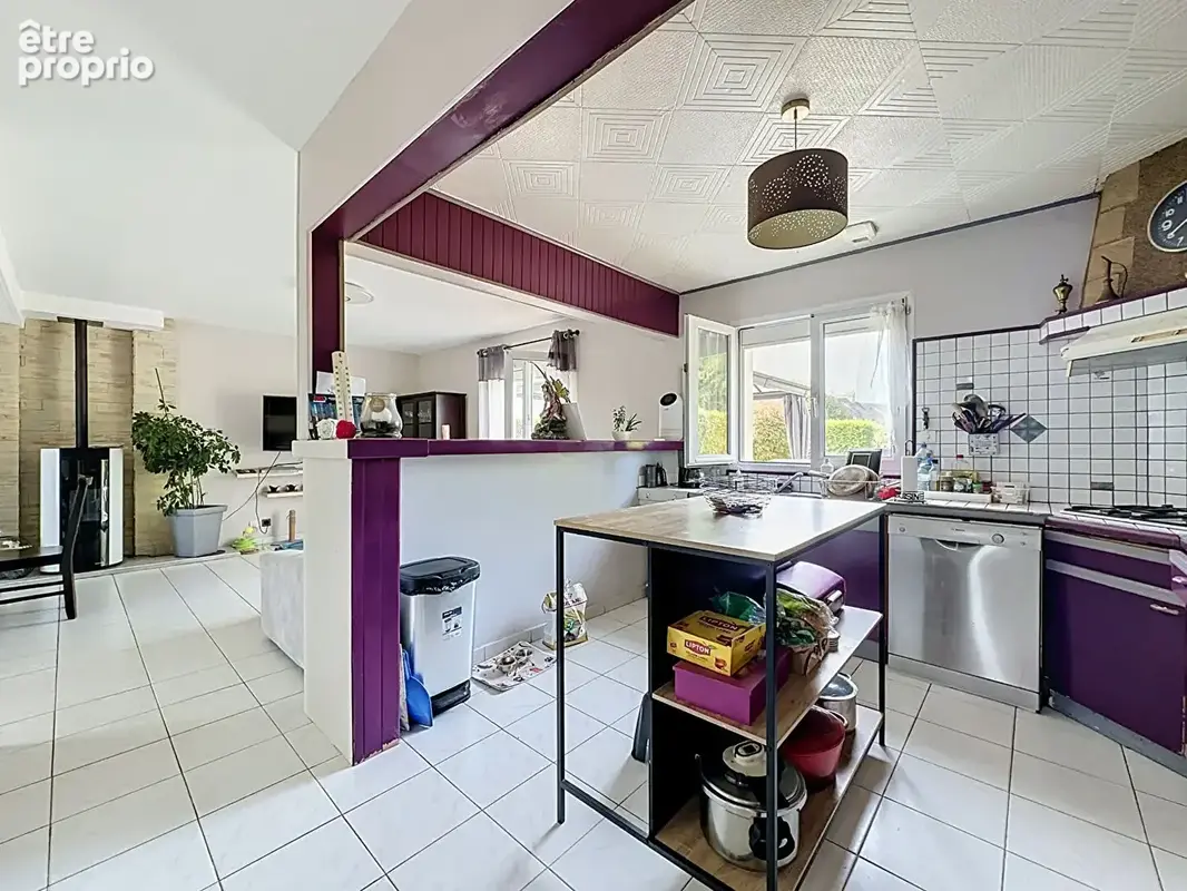 Maison 107 m² à Brusvily ? Vie de plain-pied, terrasse, jardin sans vis-à-vis et 4 chambres possibles - photo 3