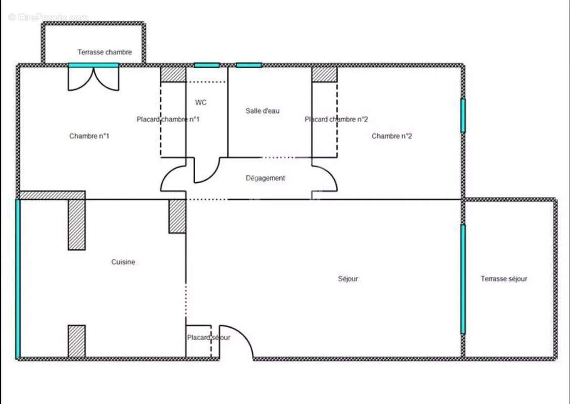 Appartement à VILLENEUVE-LOUBET
