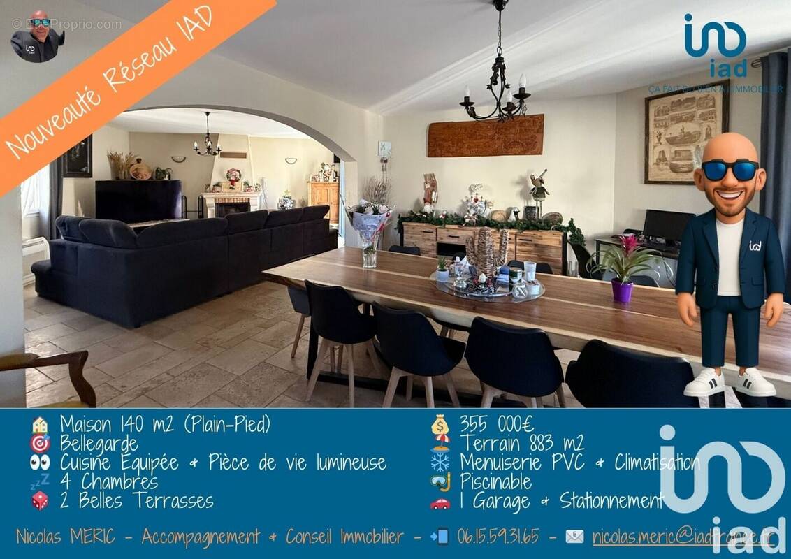 Photo 1 - Maison à BELLEGARDE