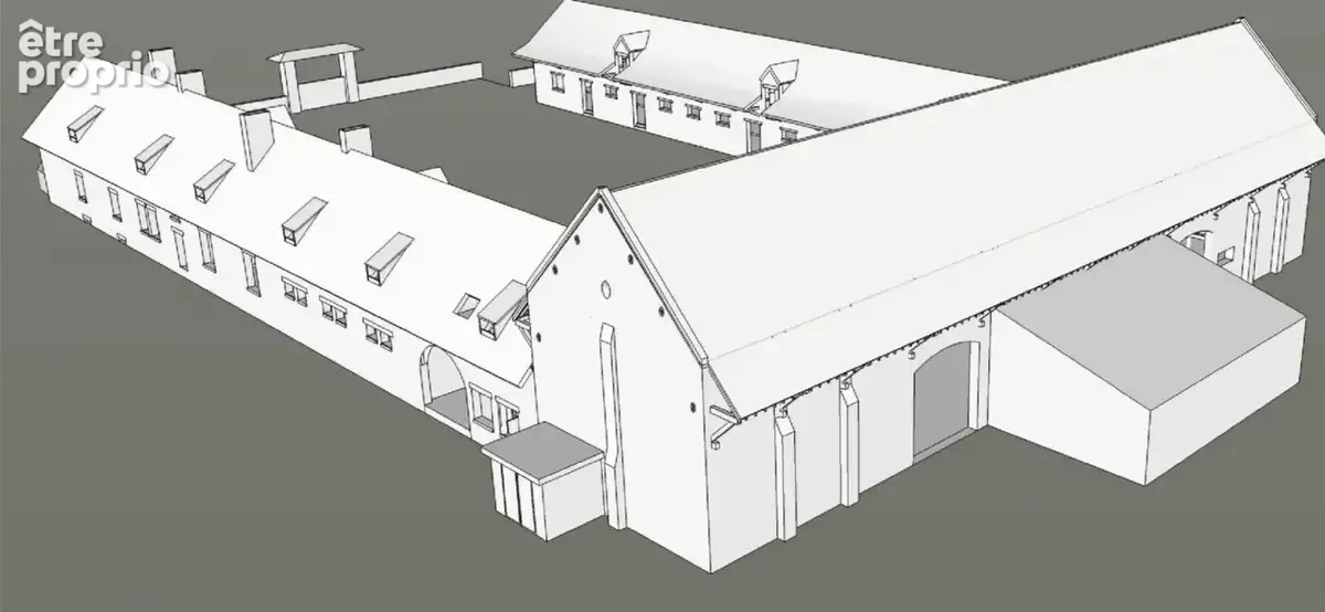 Premesques corps de ferme sur plus 20 000 m² - photo 2