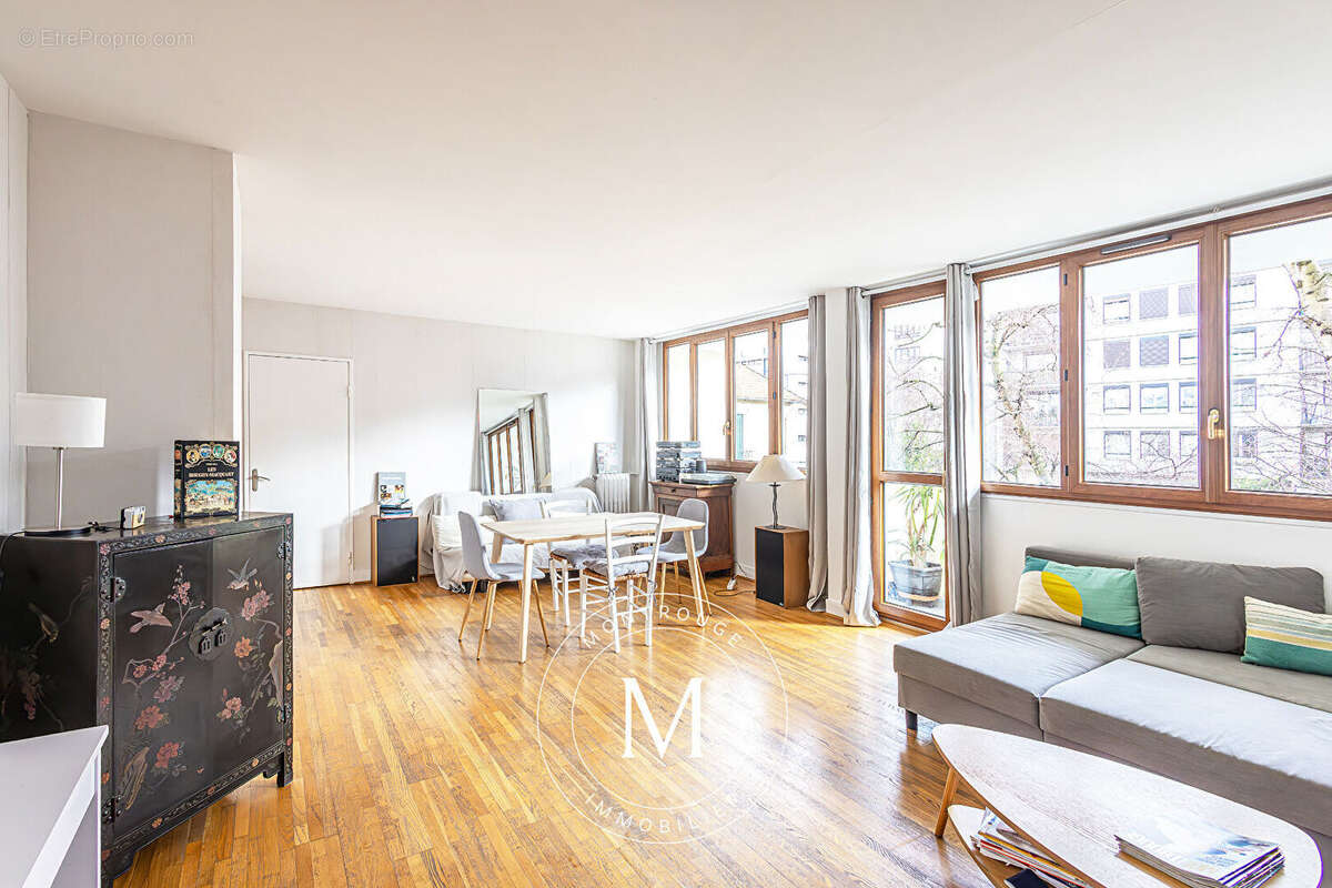 Appartement Montrouge 4 pièce(s) 79.27 m2 avec balcon - photo 3
