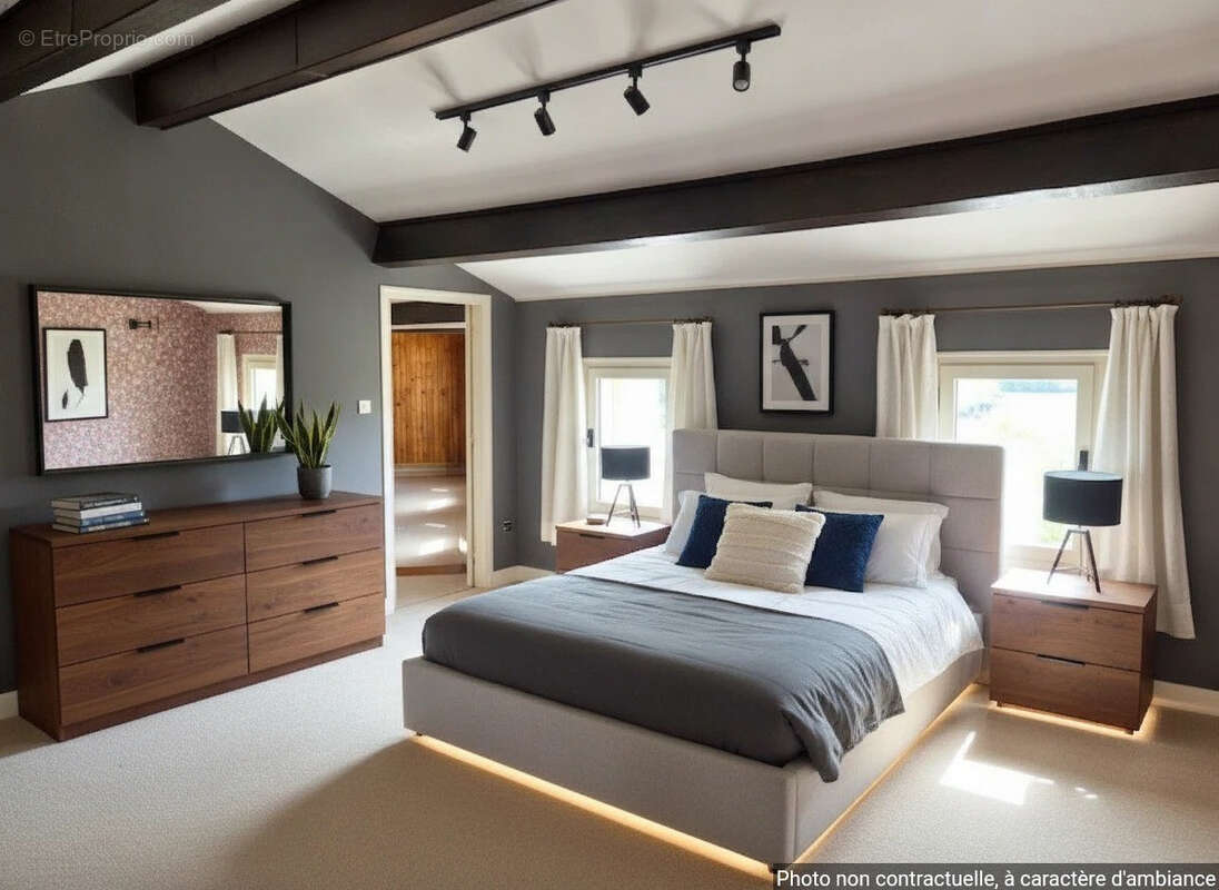 MAISON de caractère en pierre de taille sur 3 000 m2 de terrain avec espace boisé à Saint-Sulpice de Cognac - photo 12