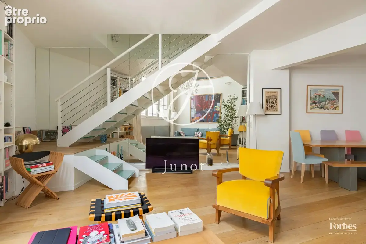 Paris 18e - AVENUE JUNOT - Atelier - 81,87m² Carrez - 1 chambre - photo 9