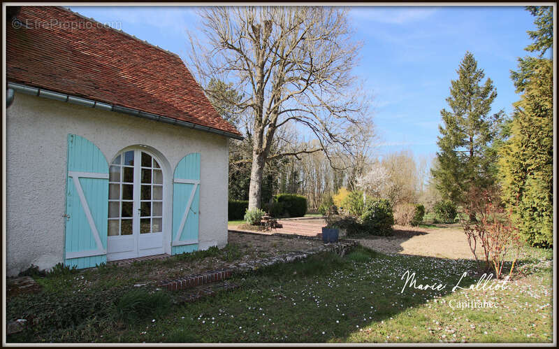 Maison à vendre 6 pièces 137m², LA NEUVILLE SUR ESSONNE (45), Vallée de l'Essonne, 4 chambres, Garage, Terrain de 6700m², Piscin - photo 2