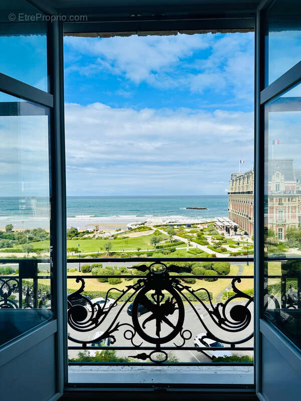 Biarritz quartier imperial - apt 40m2 - vue ocean et hotel du palais - asc - photo 5