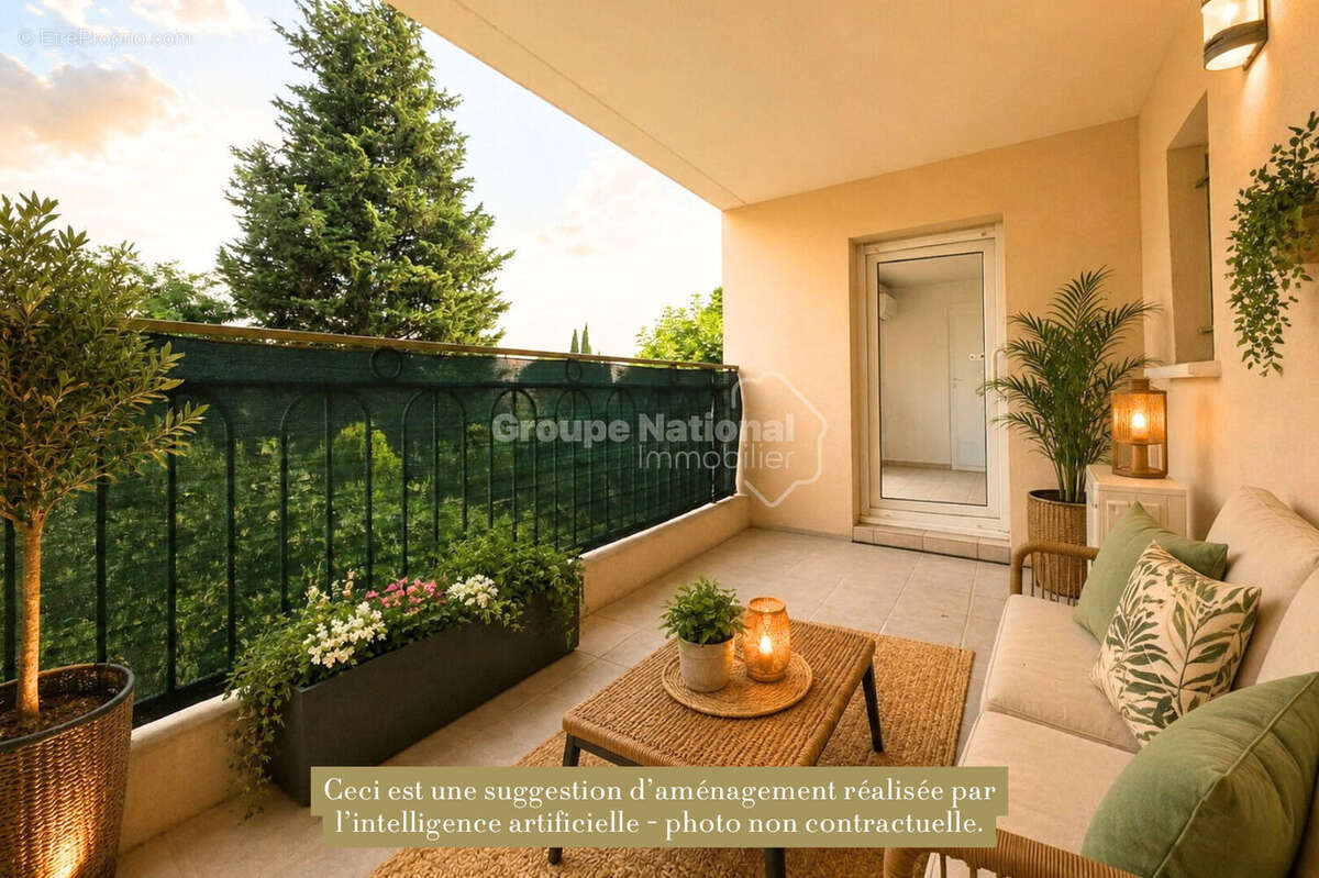 Appartement - Type 2 - Terrasse et stationnement privatif - photo 2