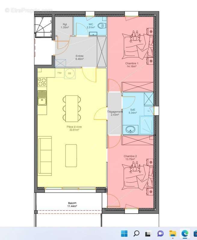 Appartement à ROBION