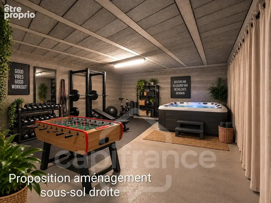 Maison à vendre 5 pièces - Piscine - sous-sol complet - CENTRE SAINT-LOUBES (33) - photo 20