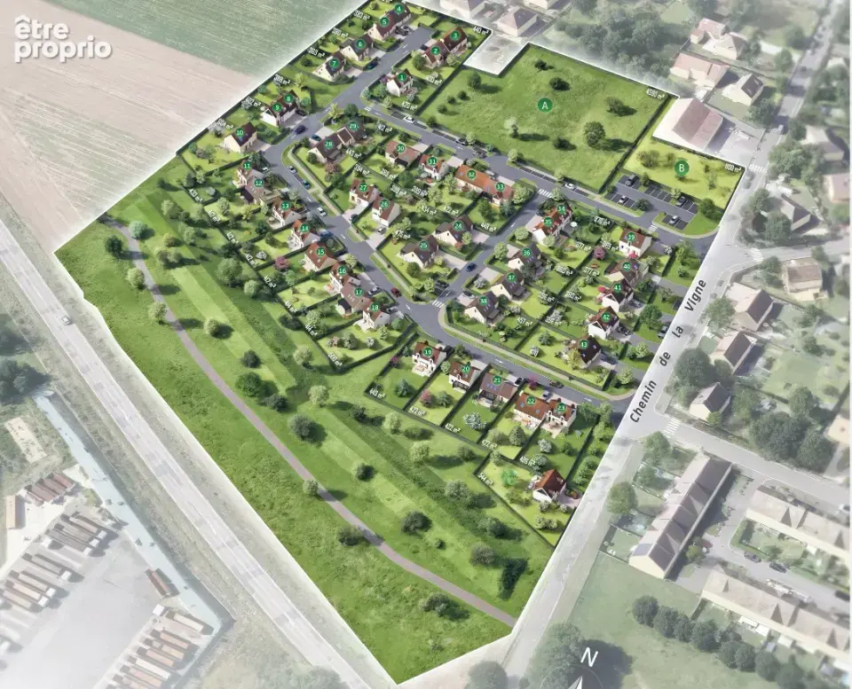Terrain à MAROLLES-SUR-SEINE