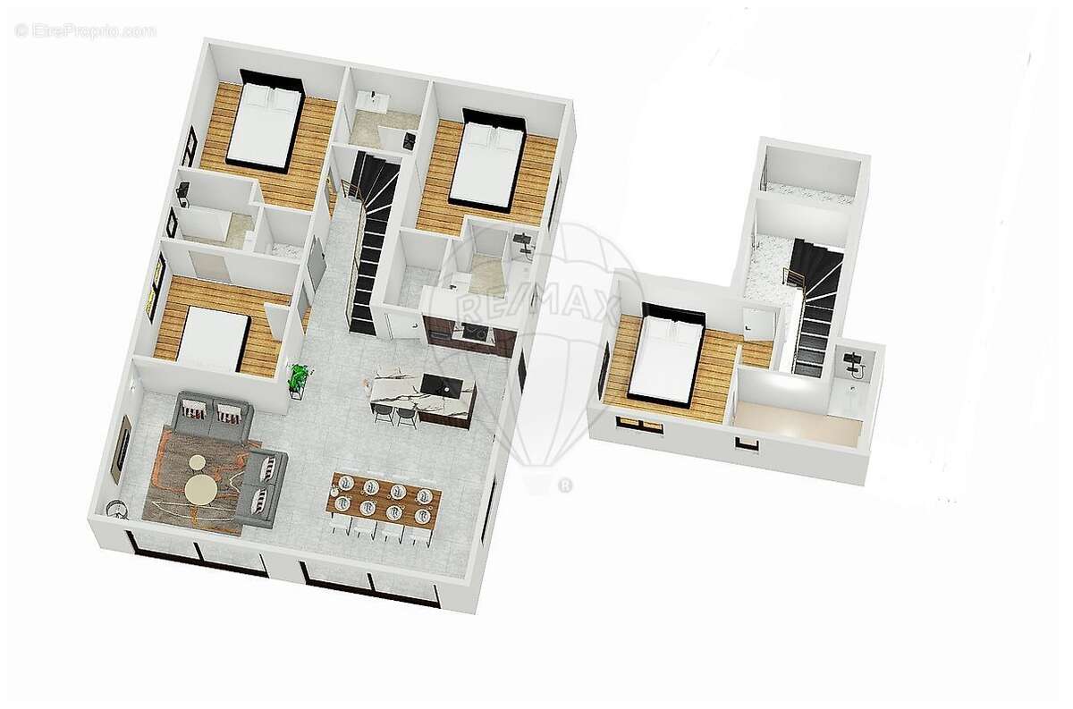 Appartement 4 chambre(s) à vendre - photo 14