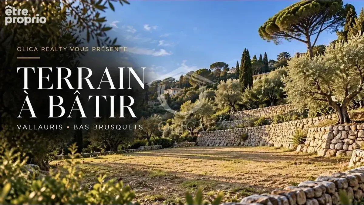 Photo Terrain à Vallauris au prix de 340 000€