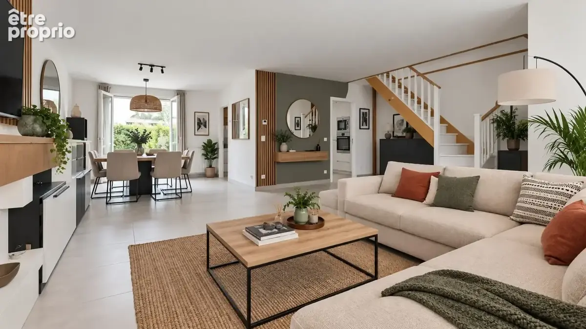 Le Plessis-Trévise-Maison 240 m2 au sol-Parcelle720m2-7 pièces-6 chambres-Luminosité-jardin-terrasse-garage-buanderie - photo 1