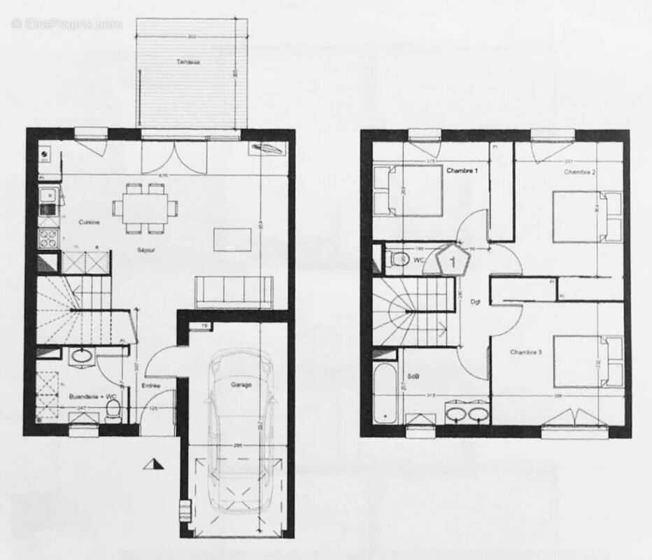 Maison à MONDONVILLE