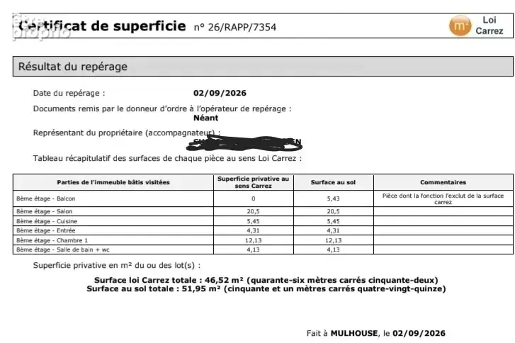 Mulhouse  f2 46,52 m² cave dernier étage - photo 11