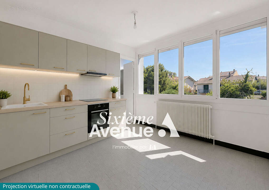 Appartement Decines Charpieu 4 pièce(s) 80.10 m2 - photo 4