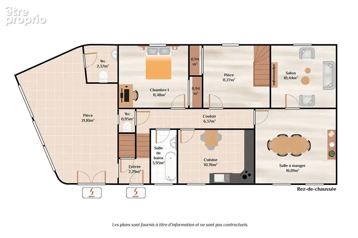 A vendre, Maison 4 chambres,  45 m² de garage - photo 3