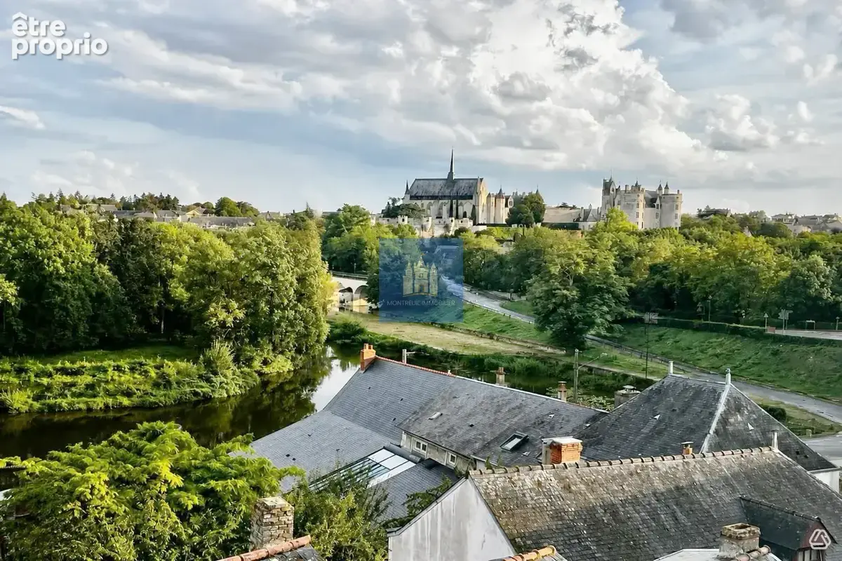 MONTREUIL BELLAY( 49) Maison de ville divisible  3/5 ch - photo 1