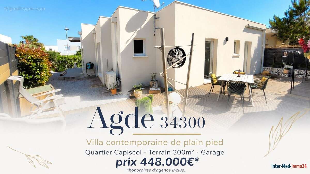 Maison à AGDE