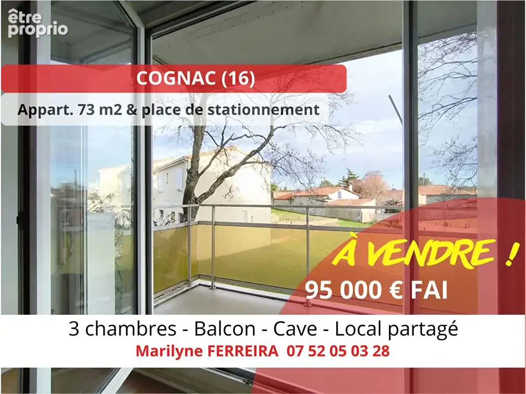 Appartement à COGNAC