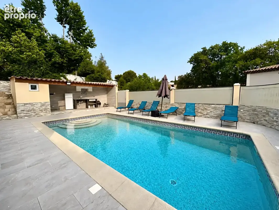 Villa de luxe à vendre à Mougins – 198 m²  5 chambres  Piscine  Deux T2 indépendants - photo 8