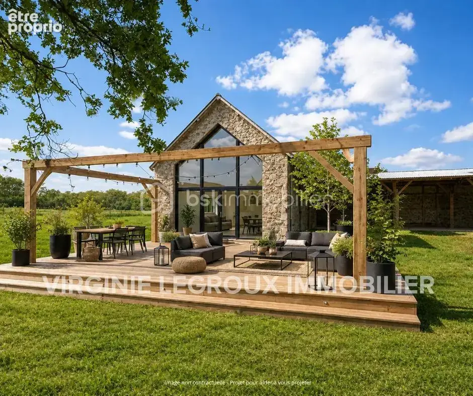 En Exclusivité, Dépendance en pierre à rénover de 70m2 au sol - photo 3