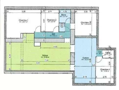 Appartement à TENCIN