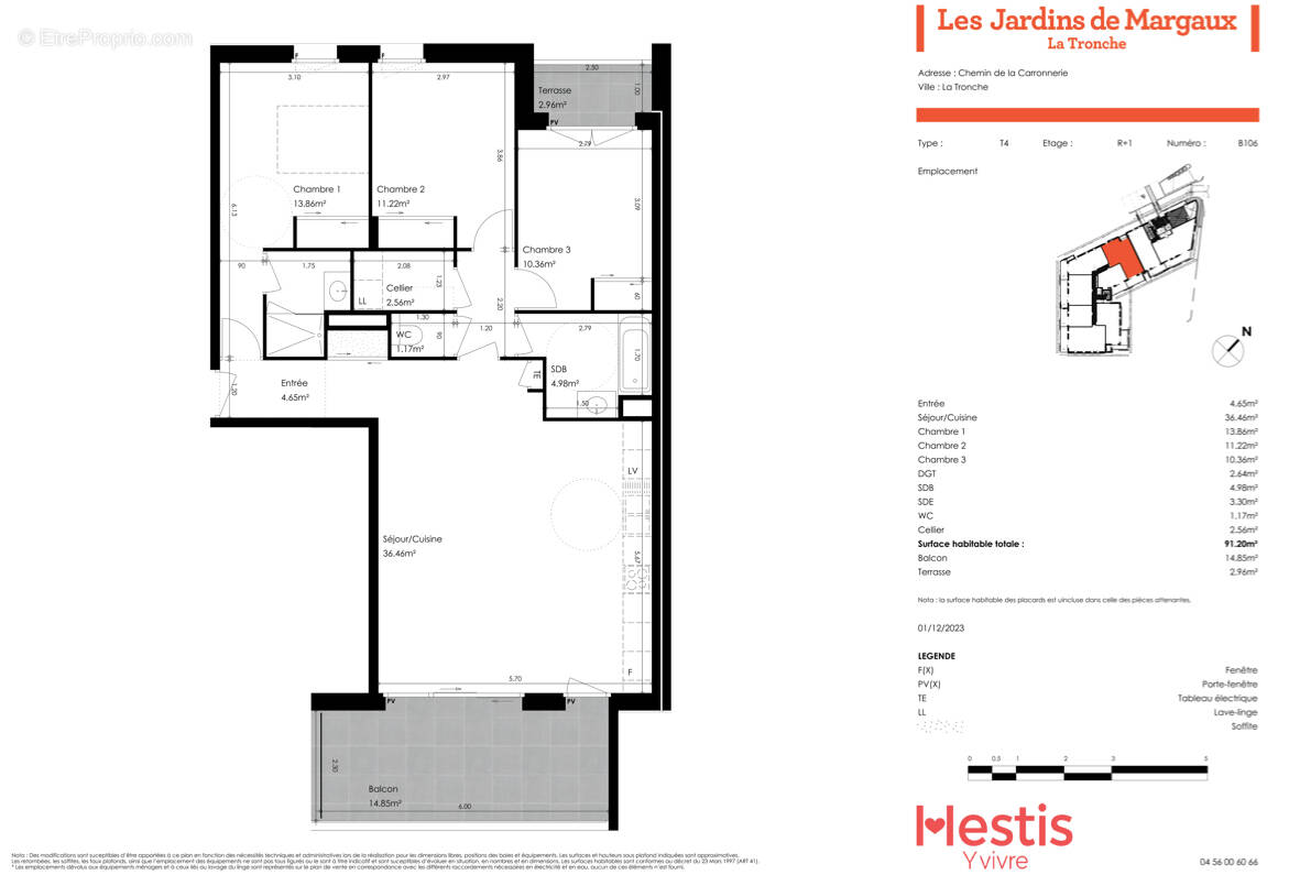 Appartement à LA TRONCHE